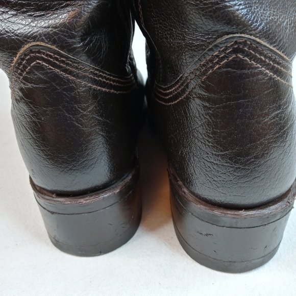 Texas Brand Mens Size 8.5  D black Genuine Water B main image 9